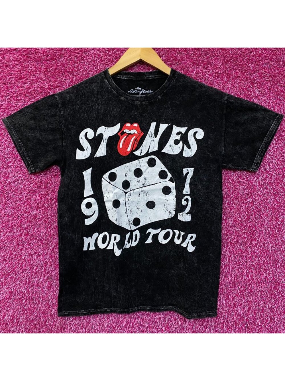 The Rolling Stones 1972 World Tour T-Shirt Small